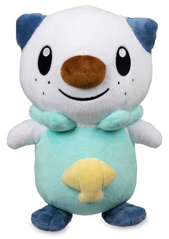 Pokemon Bright Clear Plush Series Water Otter