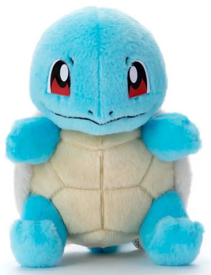 Pokemon Bright Clear Plush Series Johnny Turtle