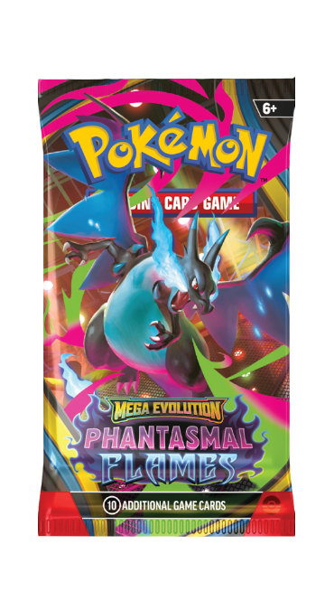 Pokemon TCG – Scarlet & Violet – Phantasmal Flames – 10 Card Booster (English)