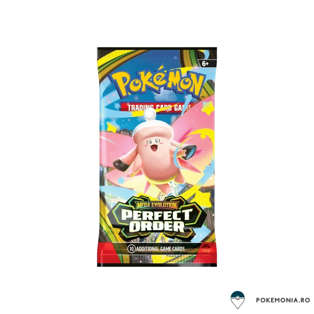 Pokemon TCG – Mega Evolution – Perfect Order – 10 Card Booster (English)