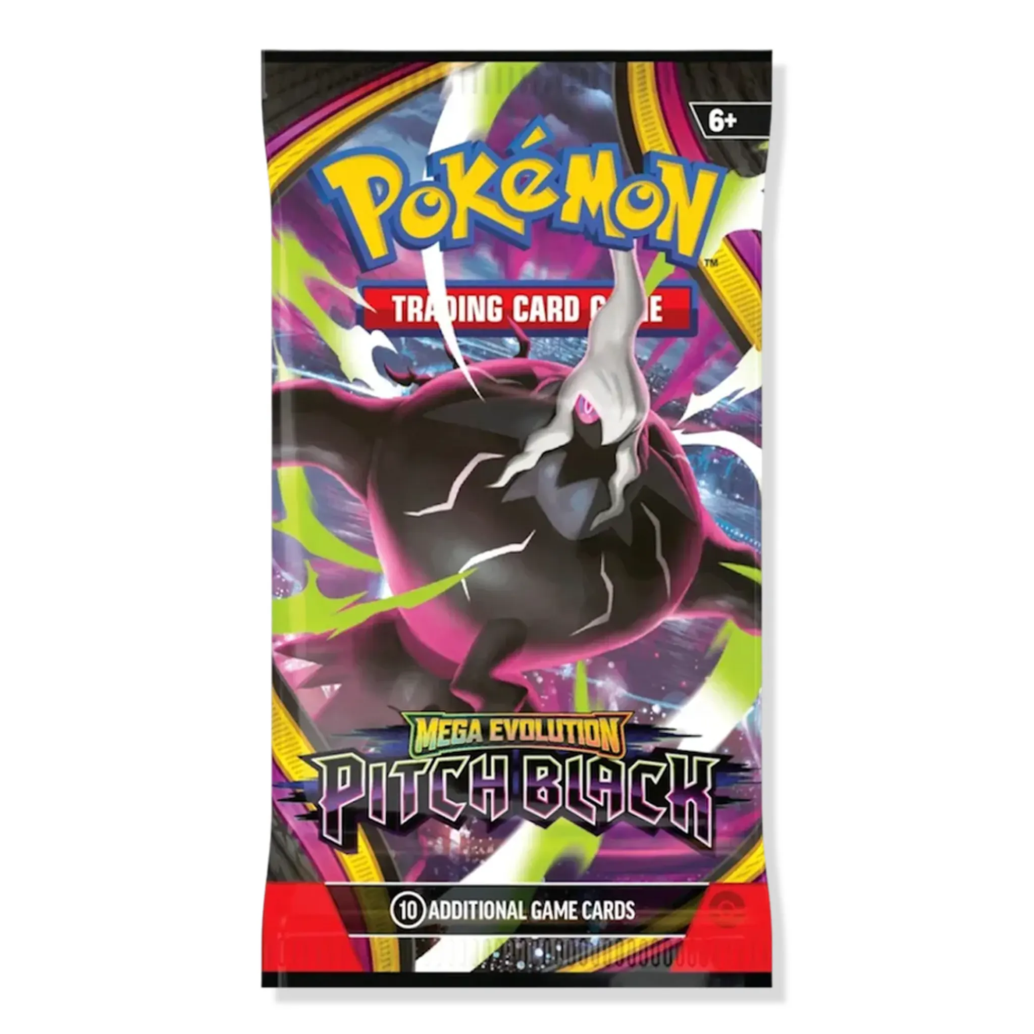 Pokemon TCG – Mega Evolution – Pitch Black – 10 Card Booster (English)