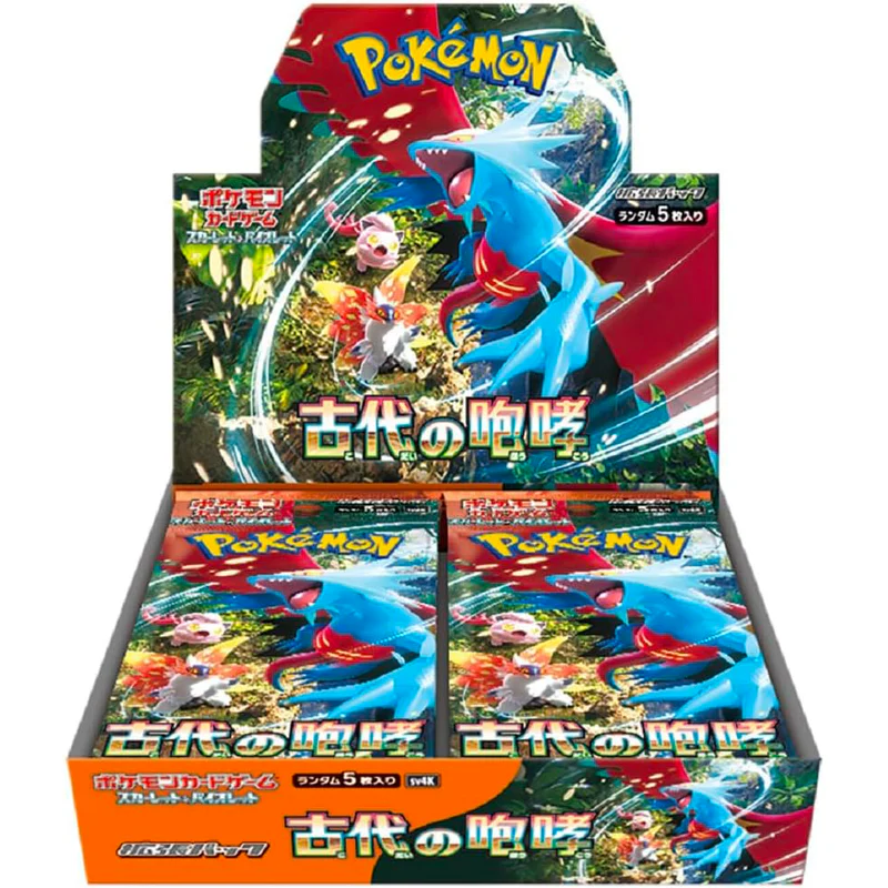 Pokemon TCG – Scarelet & Violet – Ancient Roar – 5 Card Booster (Korean)