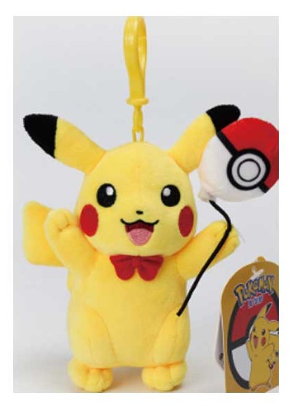 Pokemon Pikachu Balloon Plush Pendant