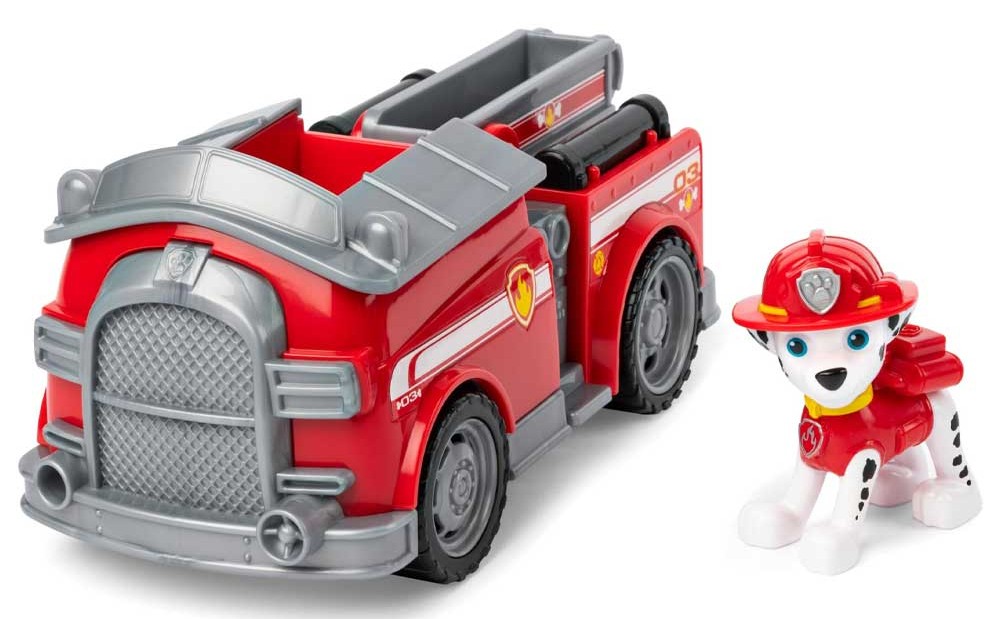 Paw Patrol Marshall Fire Truck Furry
