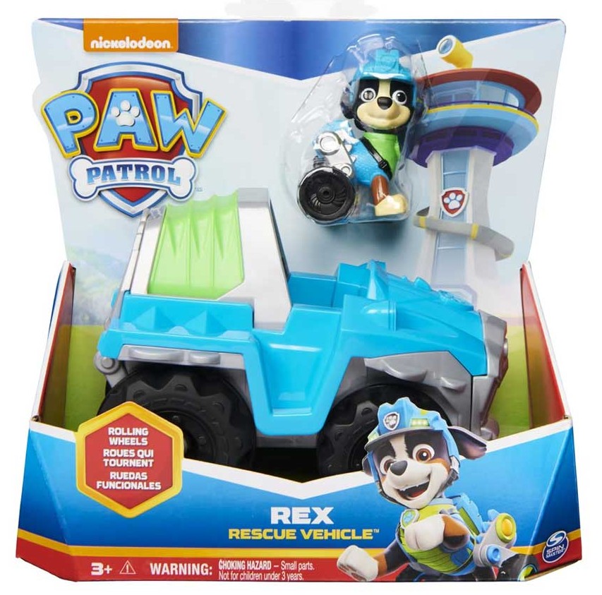 Paw Patrol Rex Rescue Vehicle 