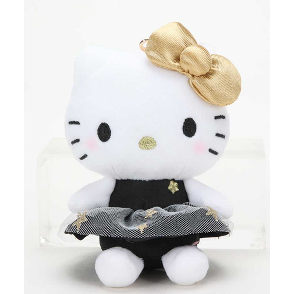Sanrio Black Gold Series Pendant - Hello Kitty
