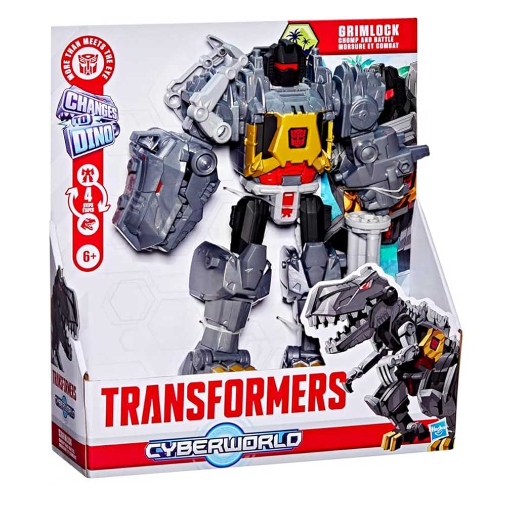 Transformers Cyber Chomp & Battle Grimlock
