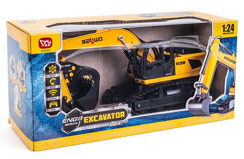 Waya 1:24 Eleven Channel Half Alloy Remote Controlled Excavator