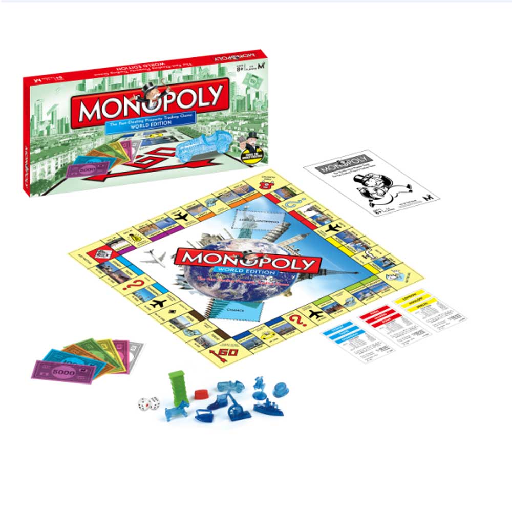 Waya Monopoly (English World Edition)