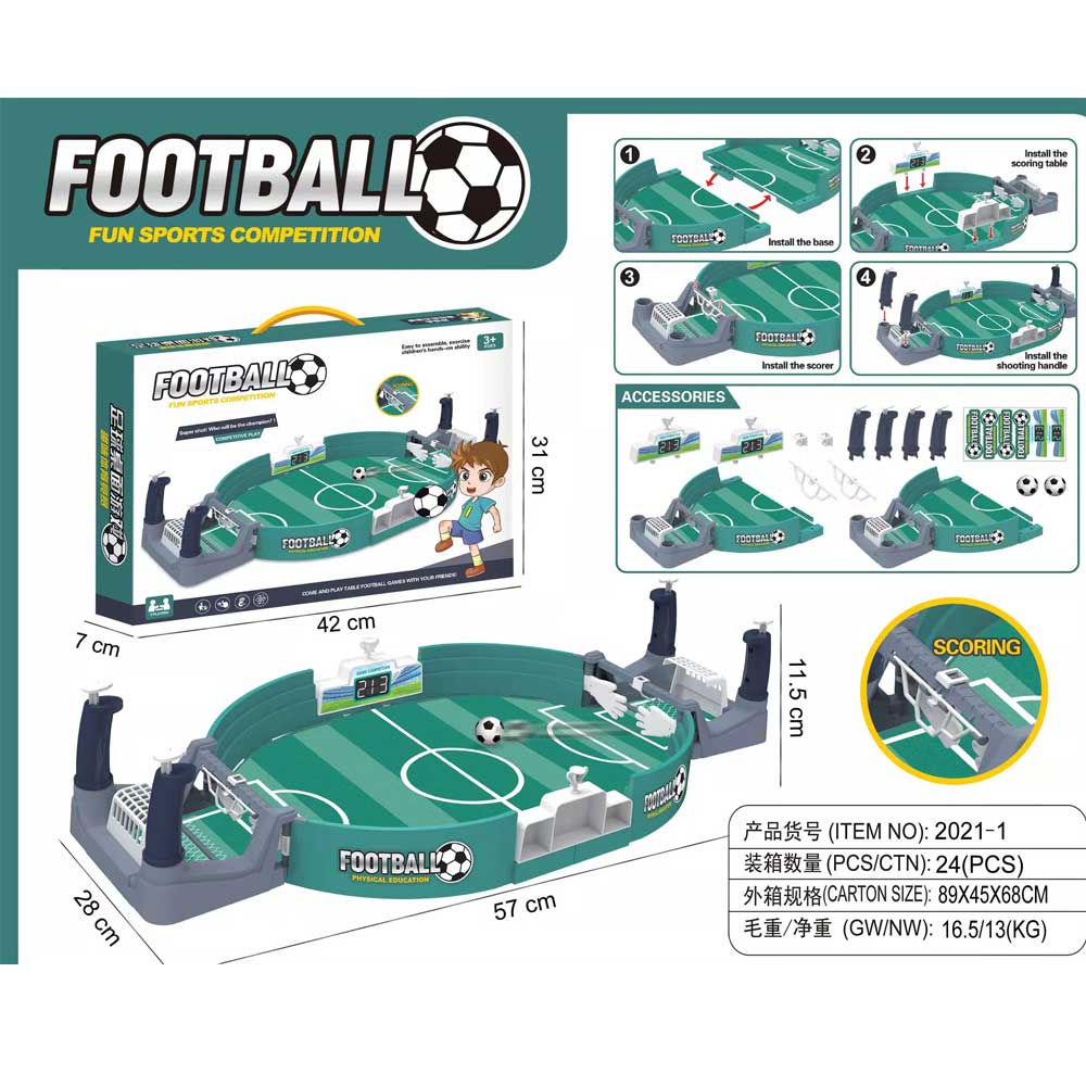 Waya Large Football Table Dark Green
