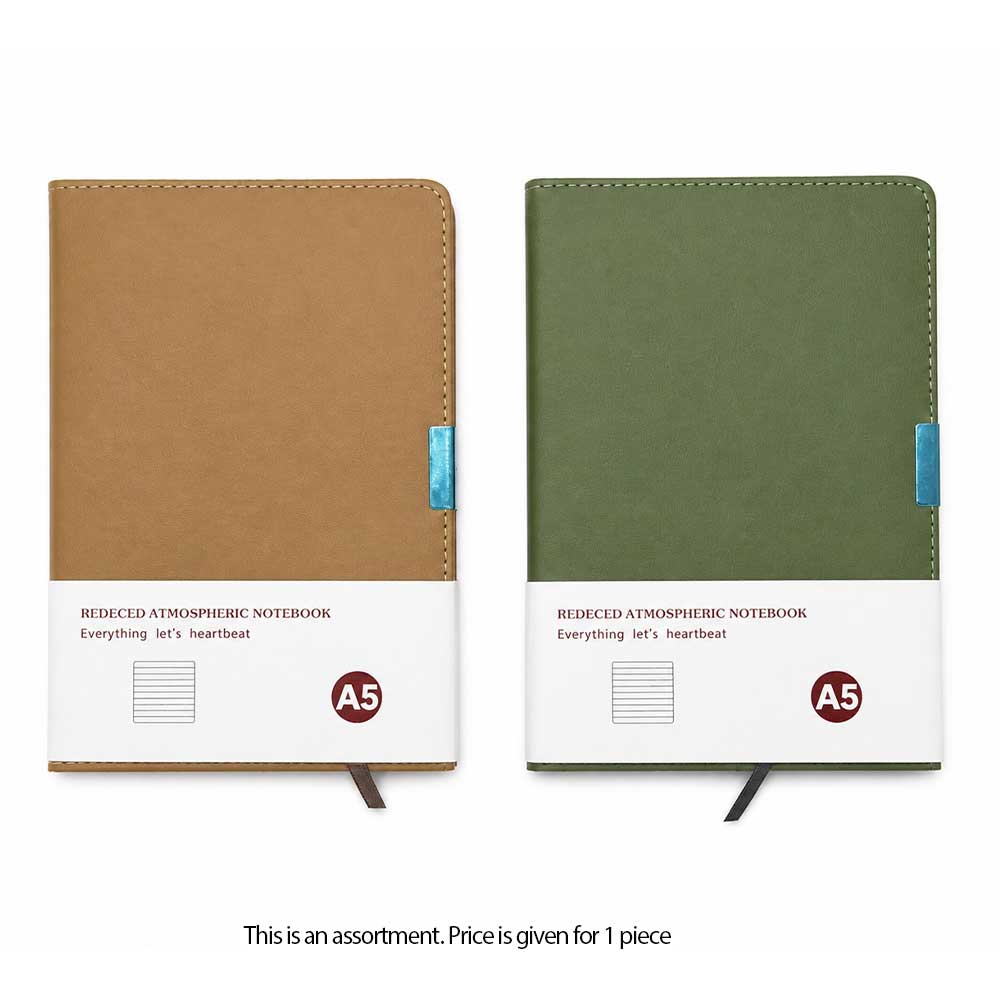 Waya A5 Notebook:80G 120Sheets – 4 Colors