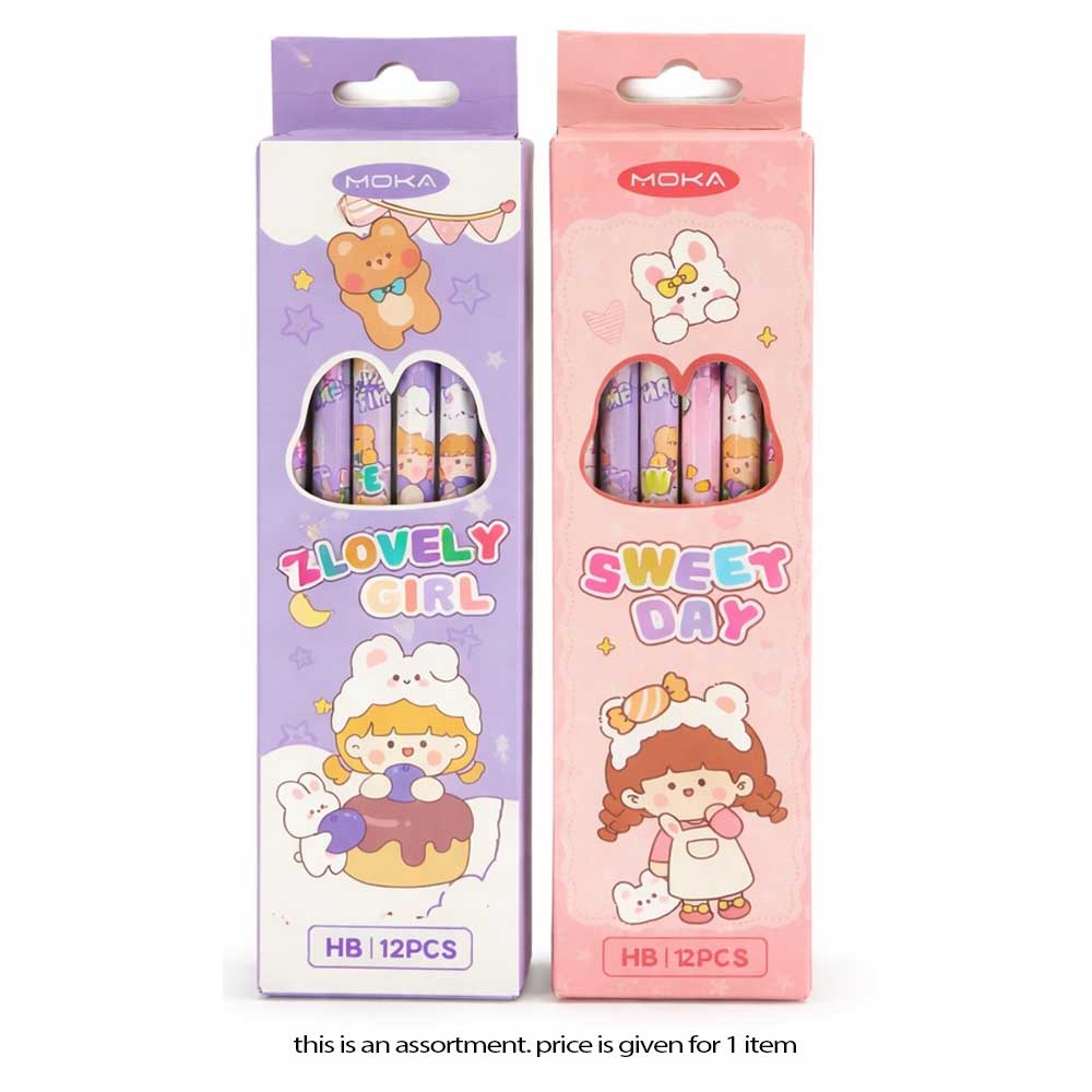 Waya Hb Pencils - 12pc In A Box