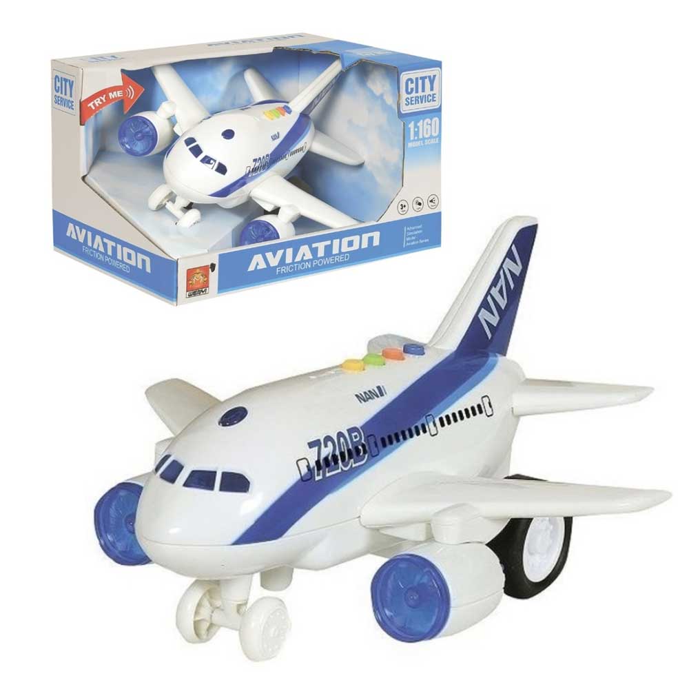 Waya 1:16 Inertia Aircraft Aeroplan with Light & Sound
