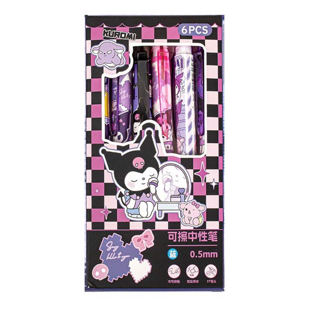 Waya Side-Press Leather Case With Erasable Pen – 6pc Box Set