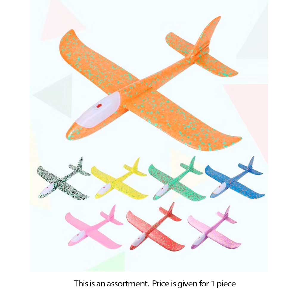 Waya Foam Glider with Single Headlight Asst 48cm