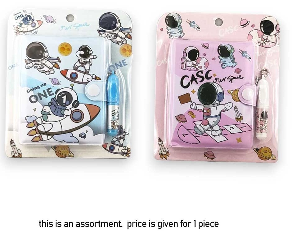 Waya Astronaut Theme Notebook and Pen