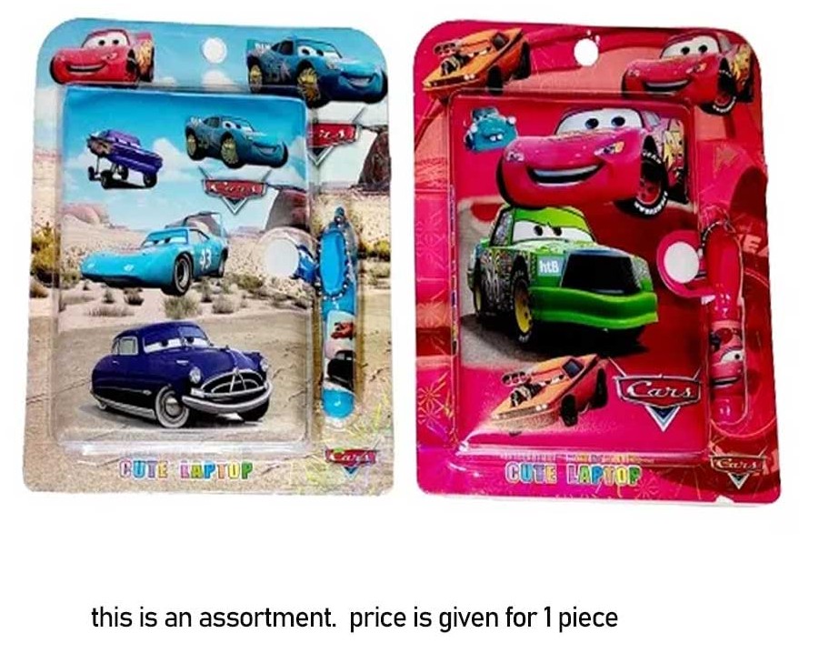 Waya Cars Theme Notebook and Pen