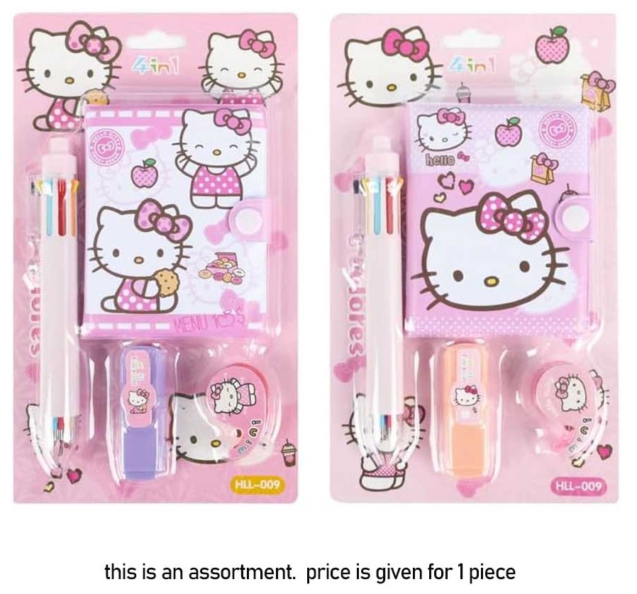 Waya Hello Kitty Theme Notebook and Pen