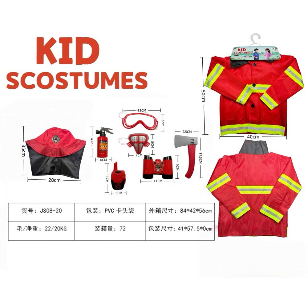 Waya Role-Playing Firefighter Costume