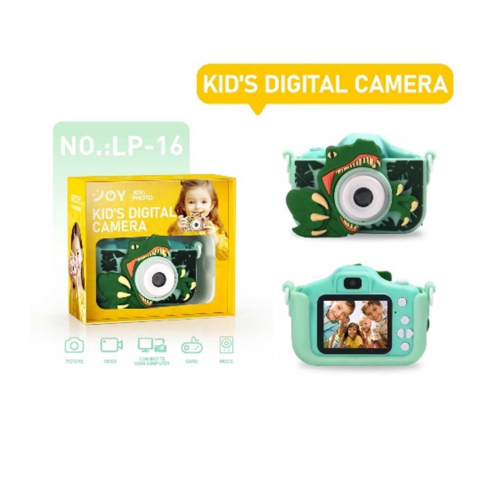 Waya Green Dinosaur Children's Camera - HD