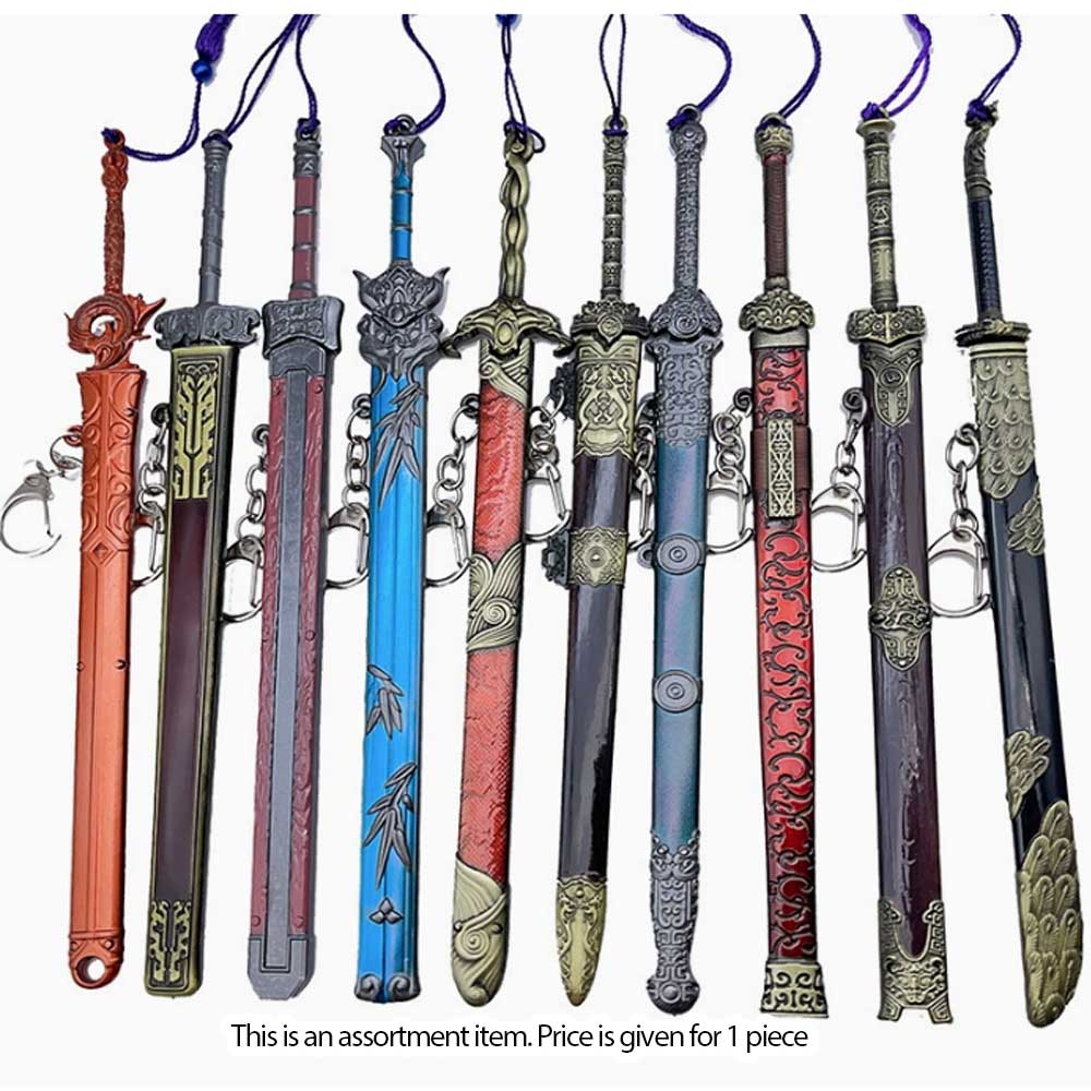 Waya Model Pendants of Singing Weapons Asst.