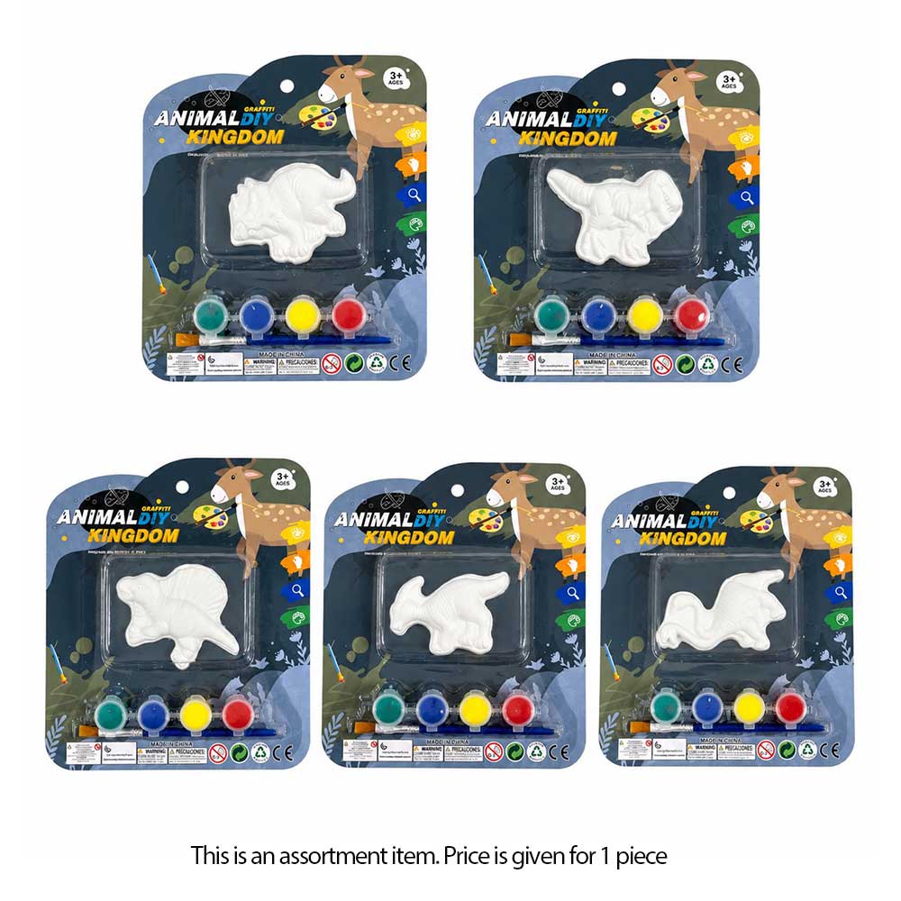 Waya Plaster Painting (Dinosaurs)