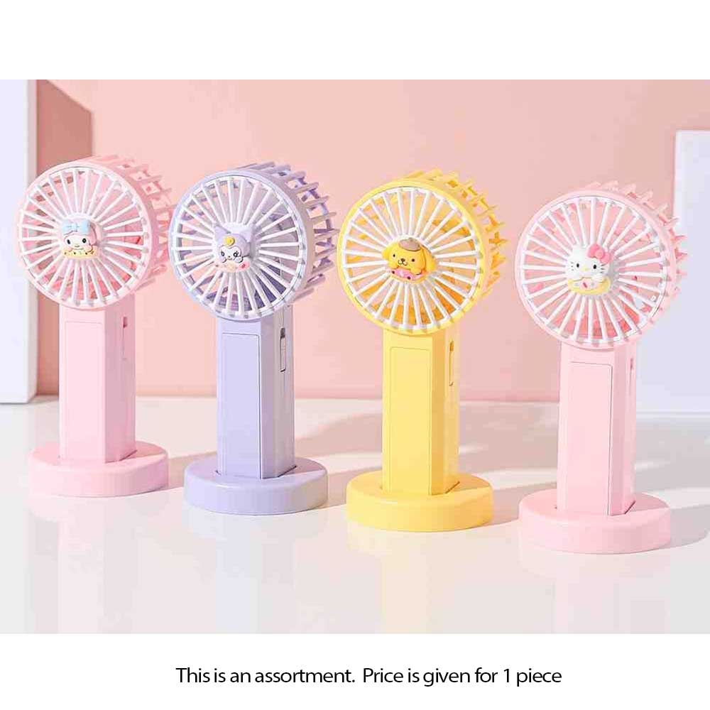 Waya Two Gears Sanrio Electric Mini Fan With Light
