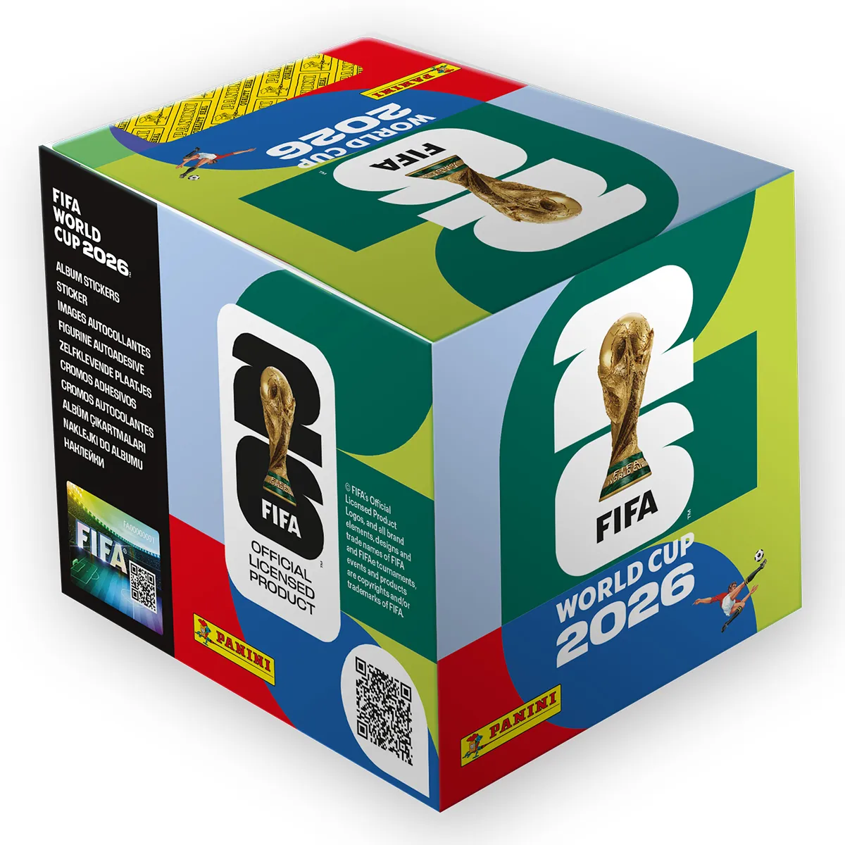 World Cup Sticker Box - Box of 50 sticker packs