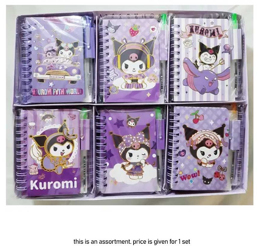 Waya Sanrio Coil Notebook+Pen