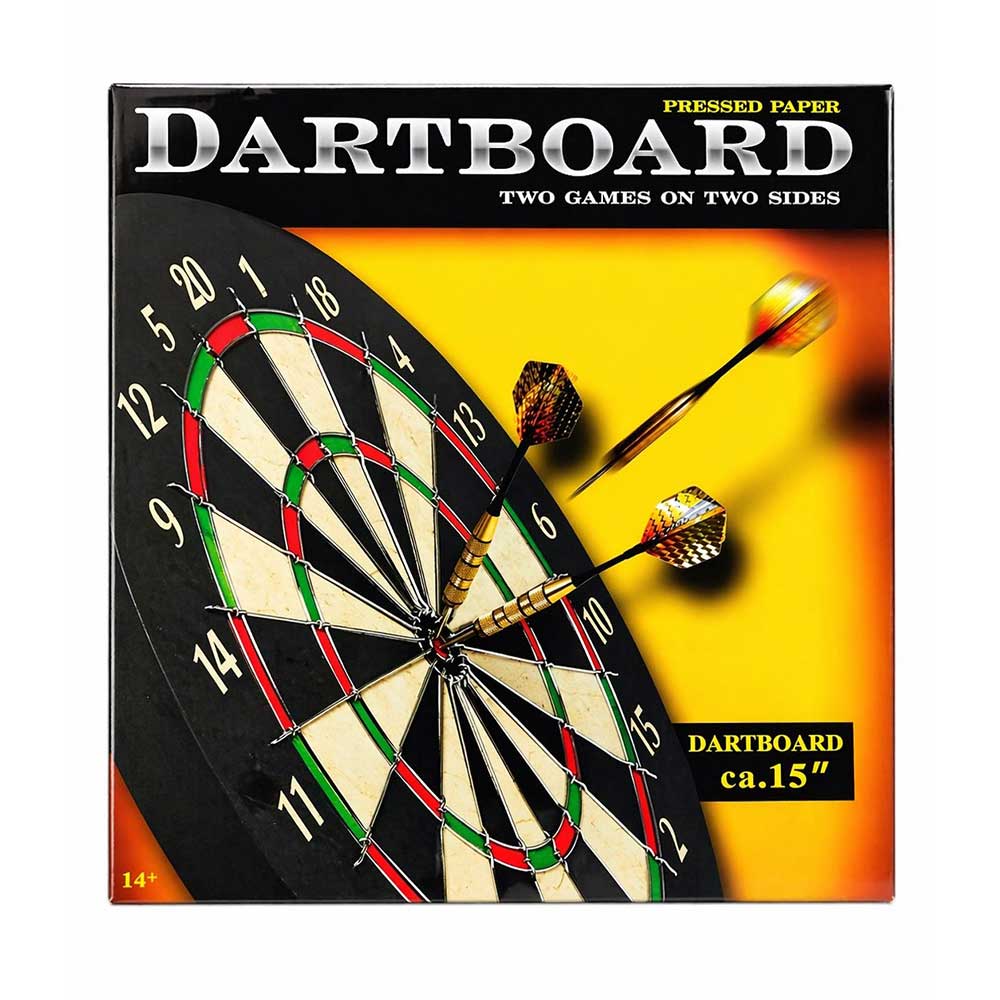 Waya 15-Inch Boxed Double-Sided Plush Net Darts