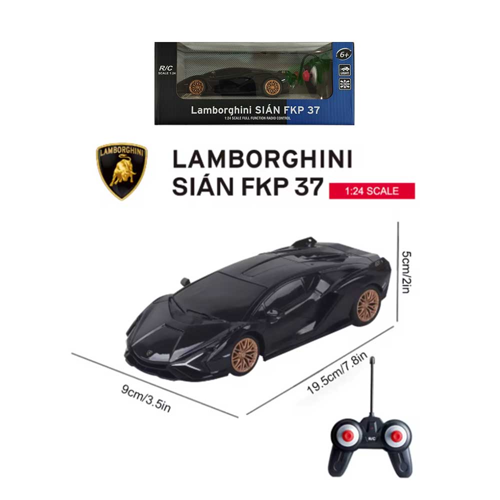Waya 1:24 Remote Control Lamborghini Sian Car
