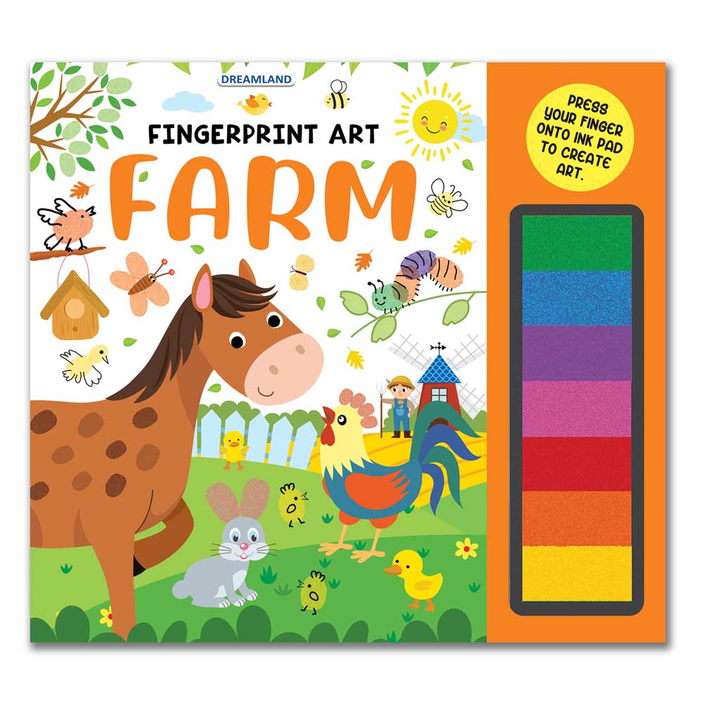 Dreamland Fingerprint Art - Farm