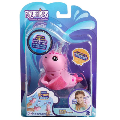 Fingerlings Light-Up Narwhal - Nelly