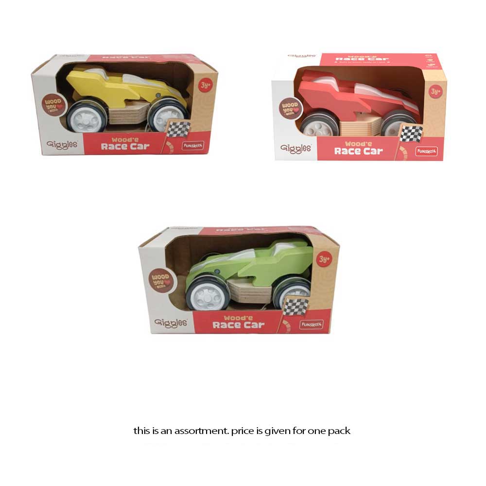Funskool Wood' E Race Car
