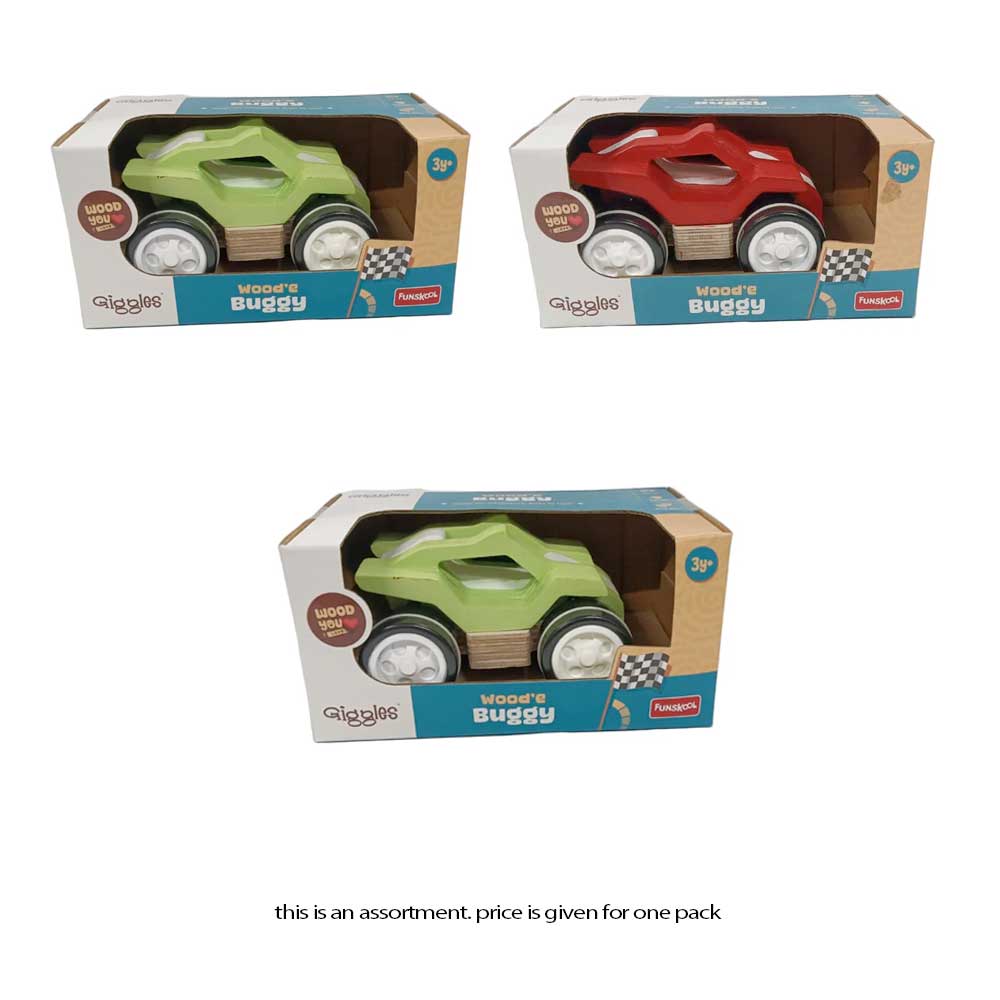 Funskool Wood' E Buggy