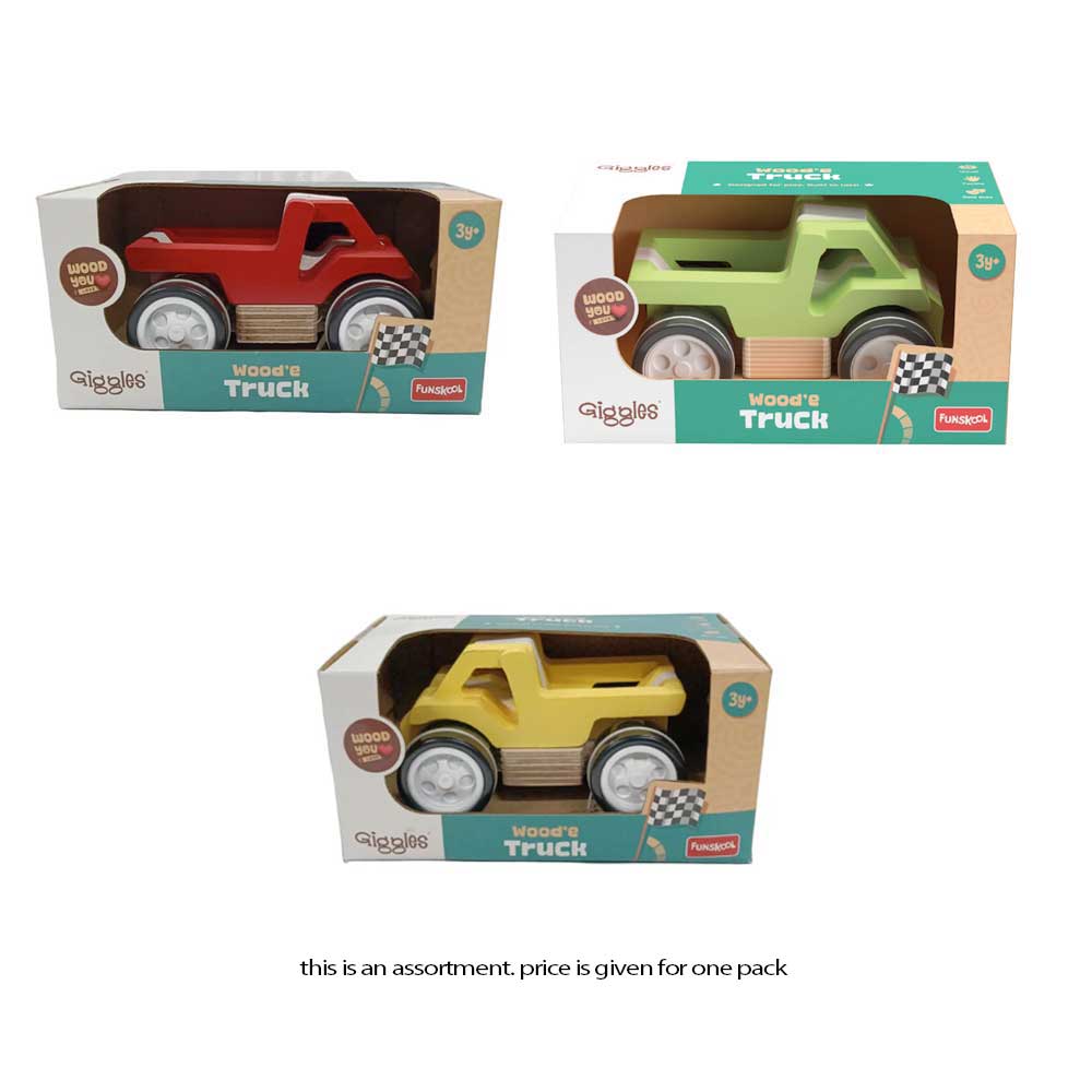 Funskool Wood' E Truck