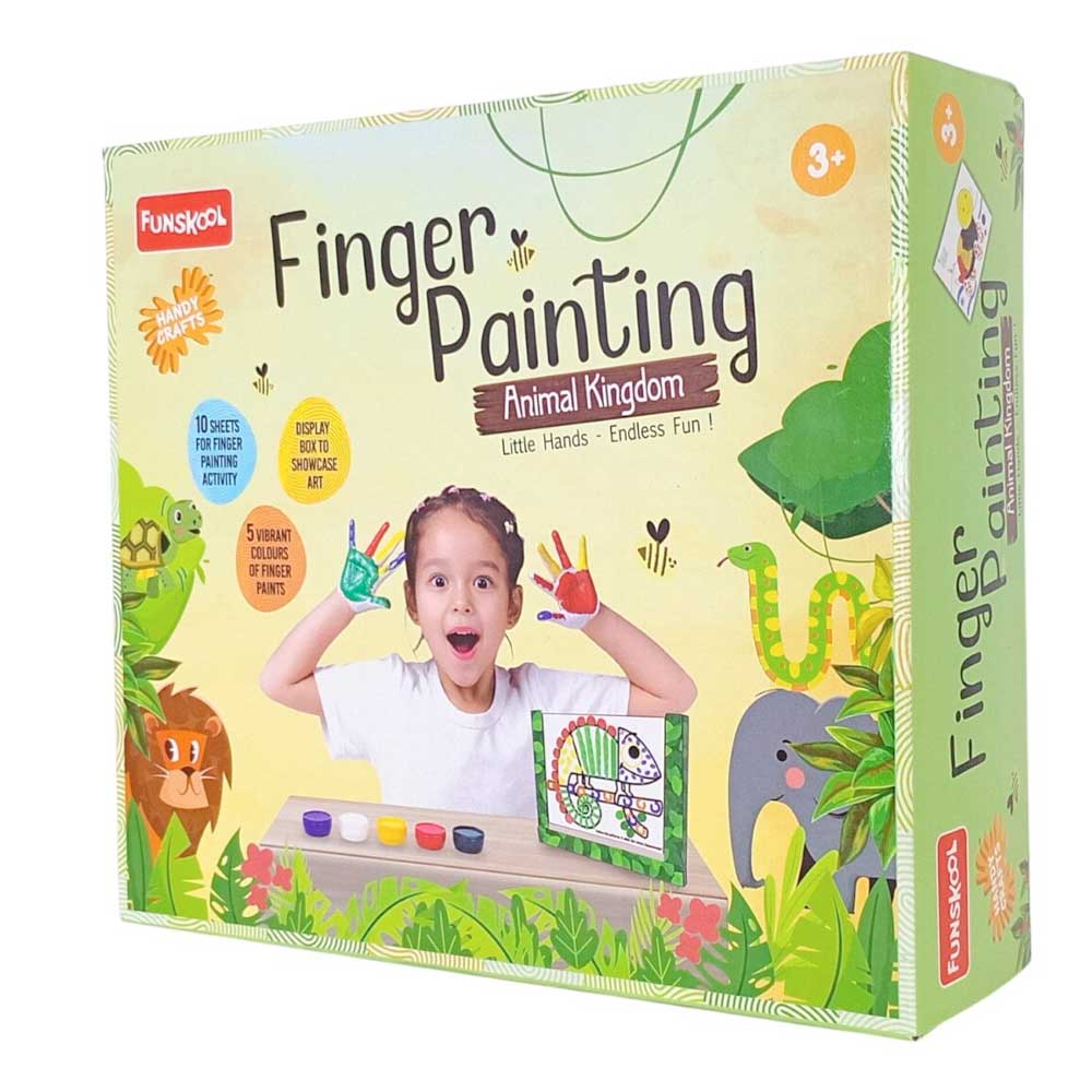 Funskool Finger Painting Animal Kingdom