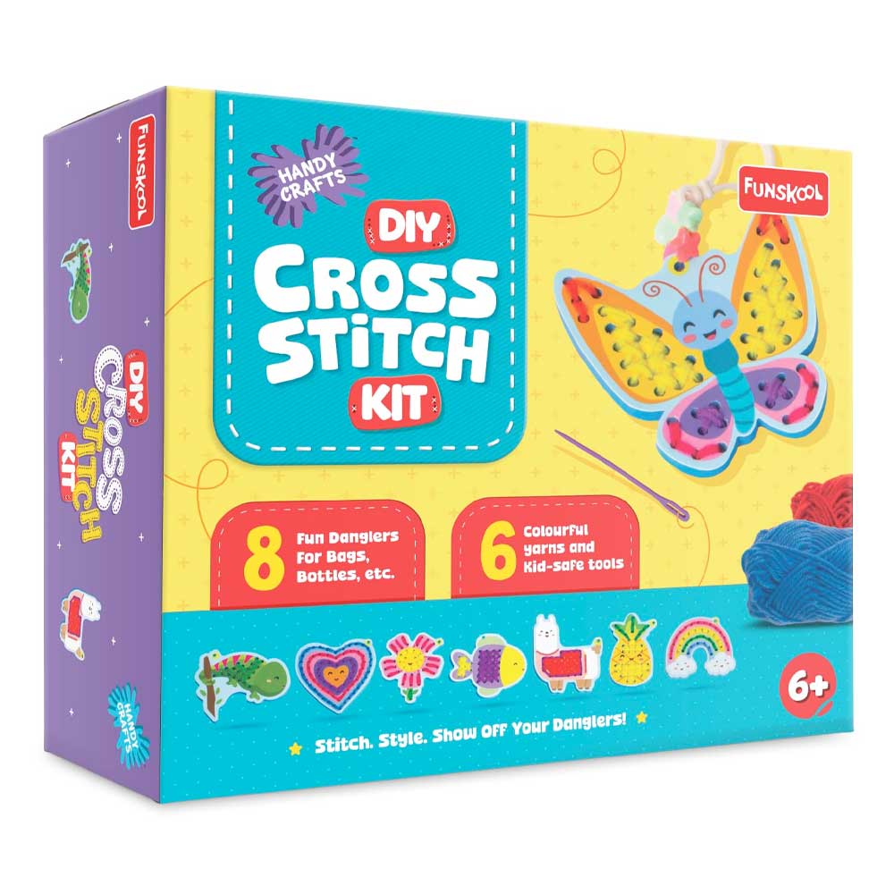 Funskool Diy Cross Stitch Kit