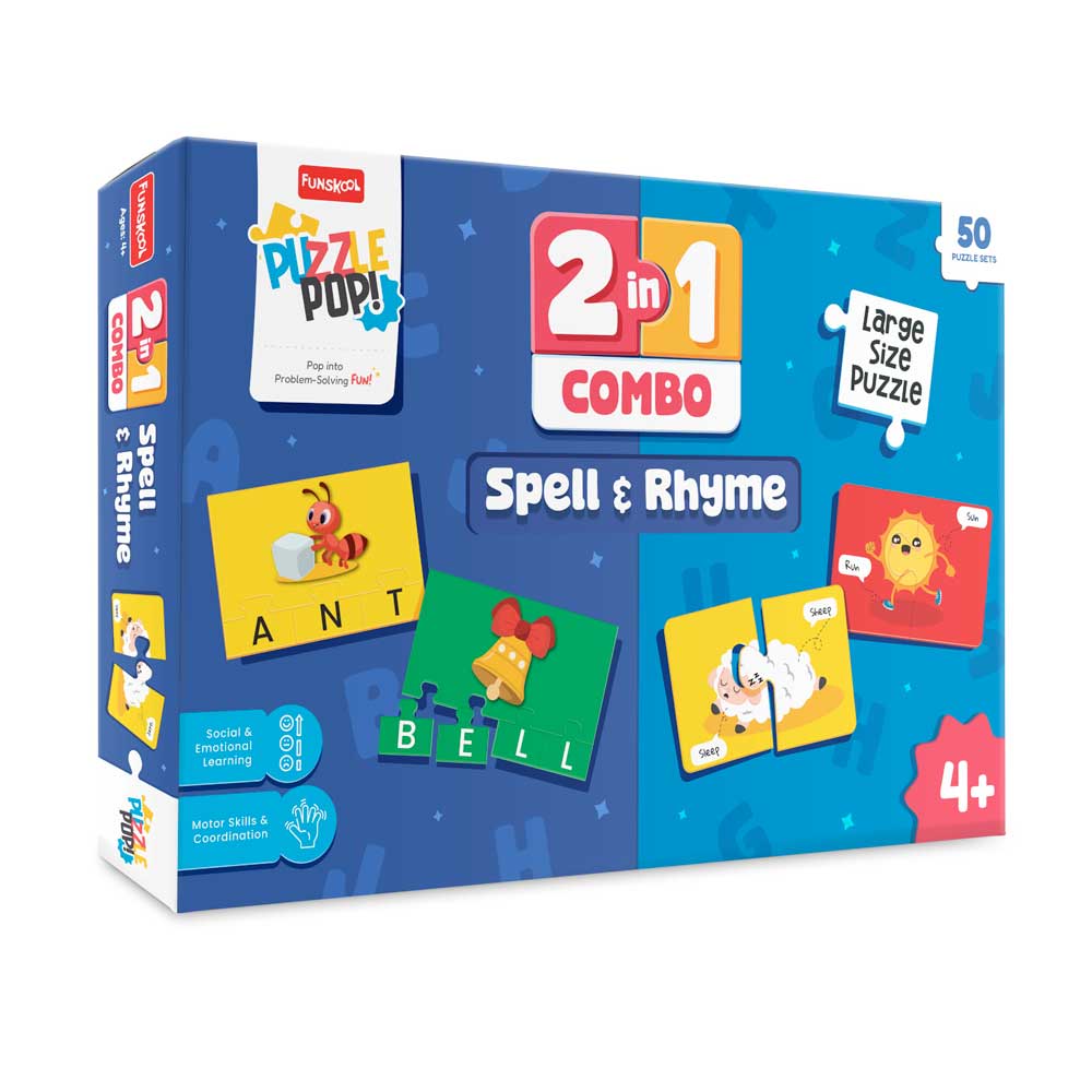 Funskool Spell & Rhyme - Combo Set Puzzle