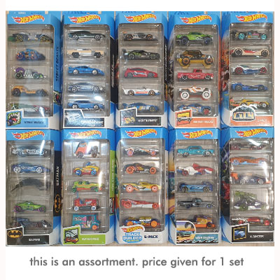 Hot Wheels 5-Car Pack Asst.