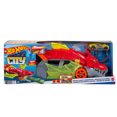 Hot Wheels City Dragon Launch Transporter