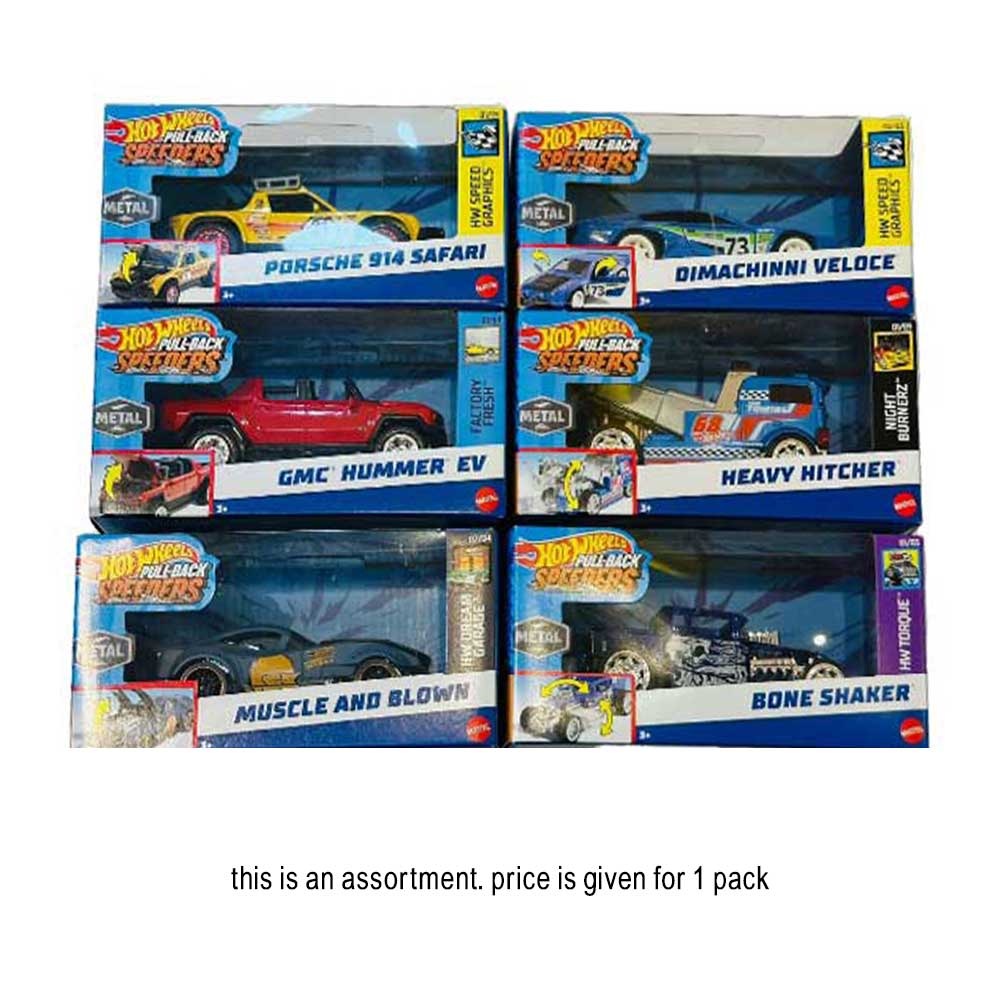 Hot Wheels Pullbacks Asst.