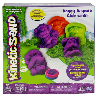 Kinetic Sand Box and Molds Set - 1lb (454g) - Purple