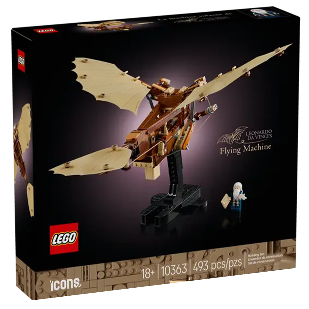 Lego Icons Leonardo da Vinci's Flying Machine