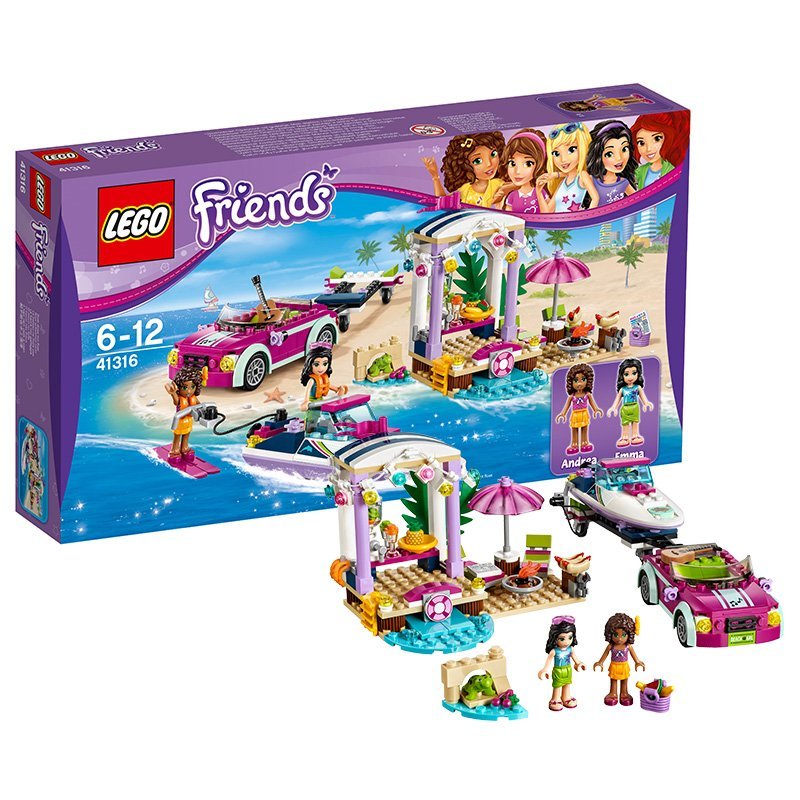 Lego Friends Andrea's Speedboat Transporter