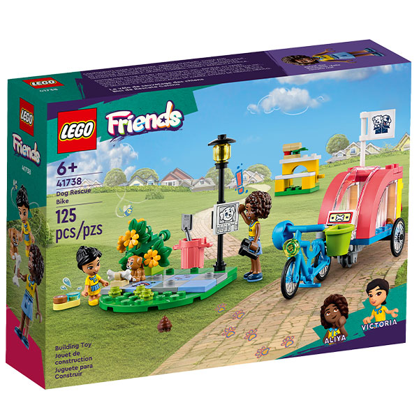 Lego Friends Dog Rescue Bike