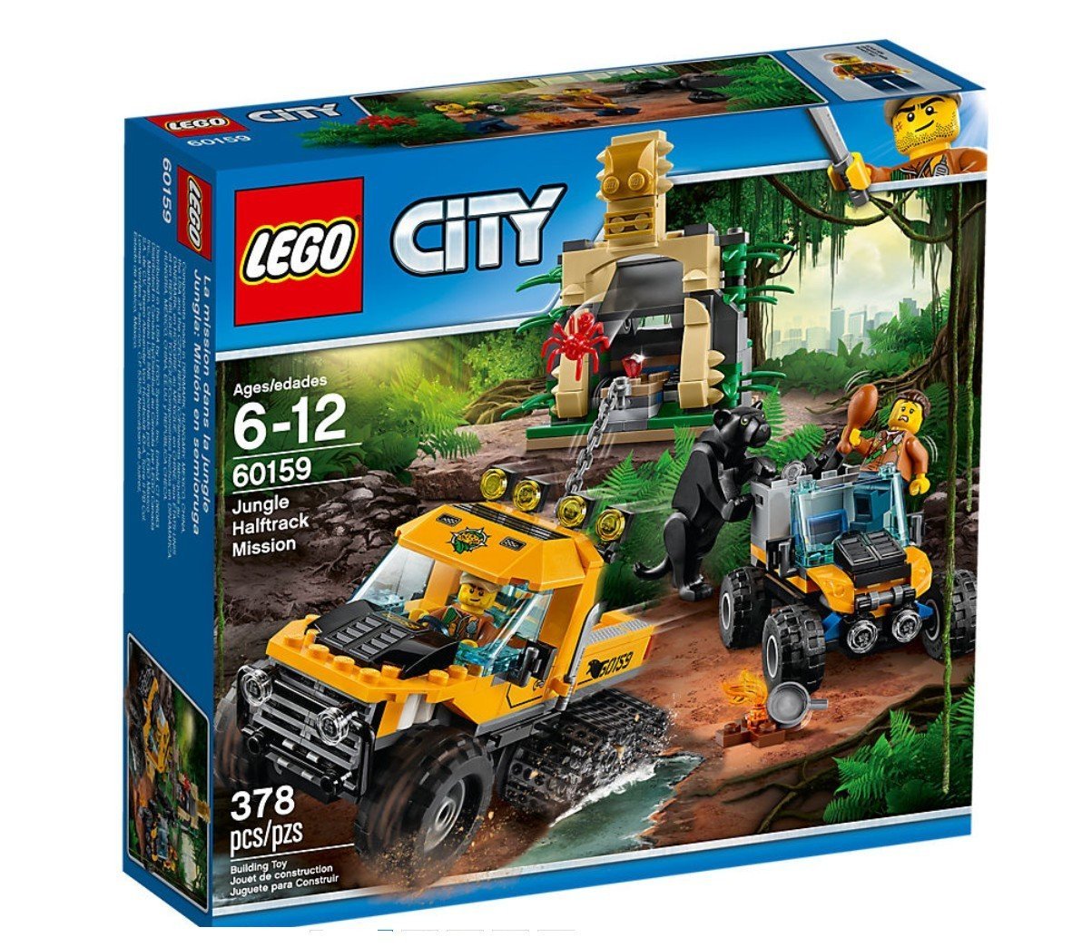 Lego City Jungle Halftrack Mission
