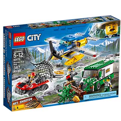 Lego City Mountain River Heist