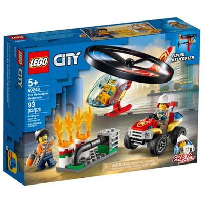 Lego City Fire Helicopter Response