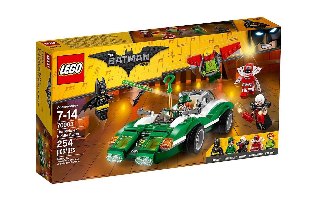 Lego Batman The Riddler Riddle Racer